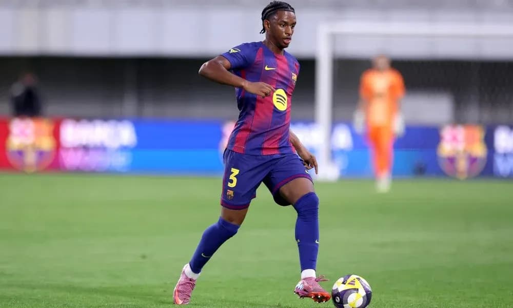 Futbolçu topu idarə edir, Barcelona formasında