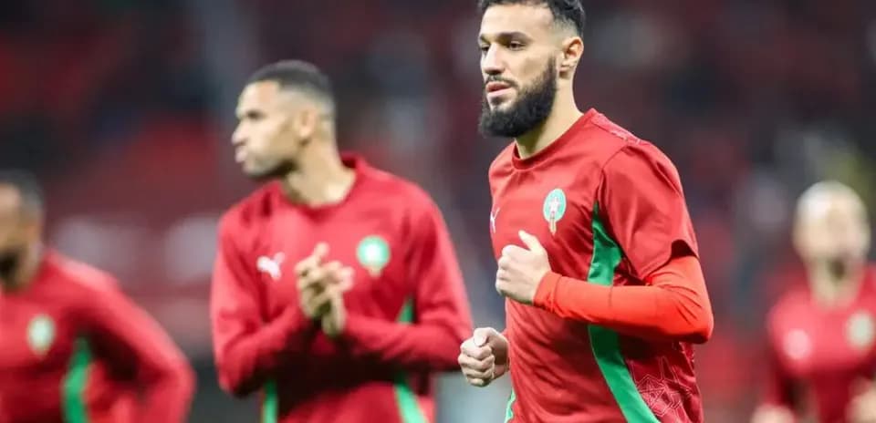 Marokko futbolçuları məşq zamanı