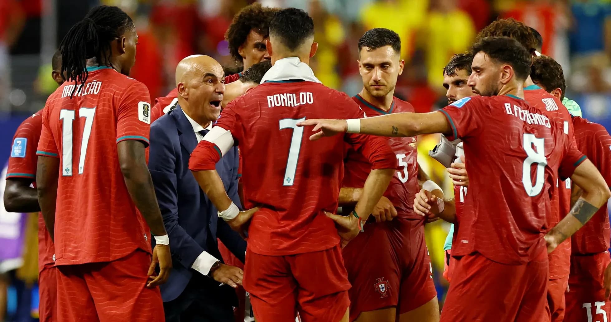 Portuqaliya futbol komandası məşqdə