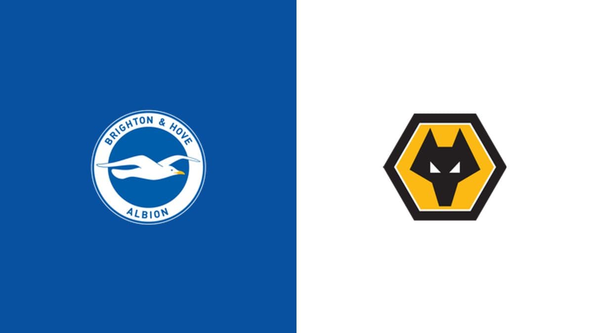 Brighton & Hove Albion and Wolverhampton logos