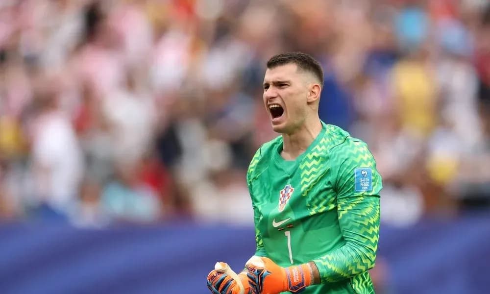 Goalkeeper celebrating during a match