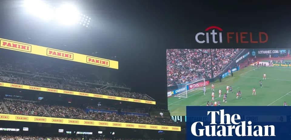 Citi Field stadium during Gotham FC match