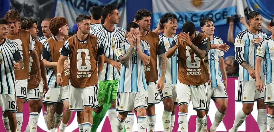 Argentina komandası dünya çempionatında