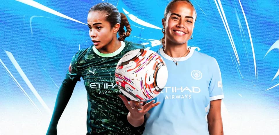 İki futbolçu top ilə, biri qapıçı, digəri hücumçu