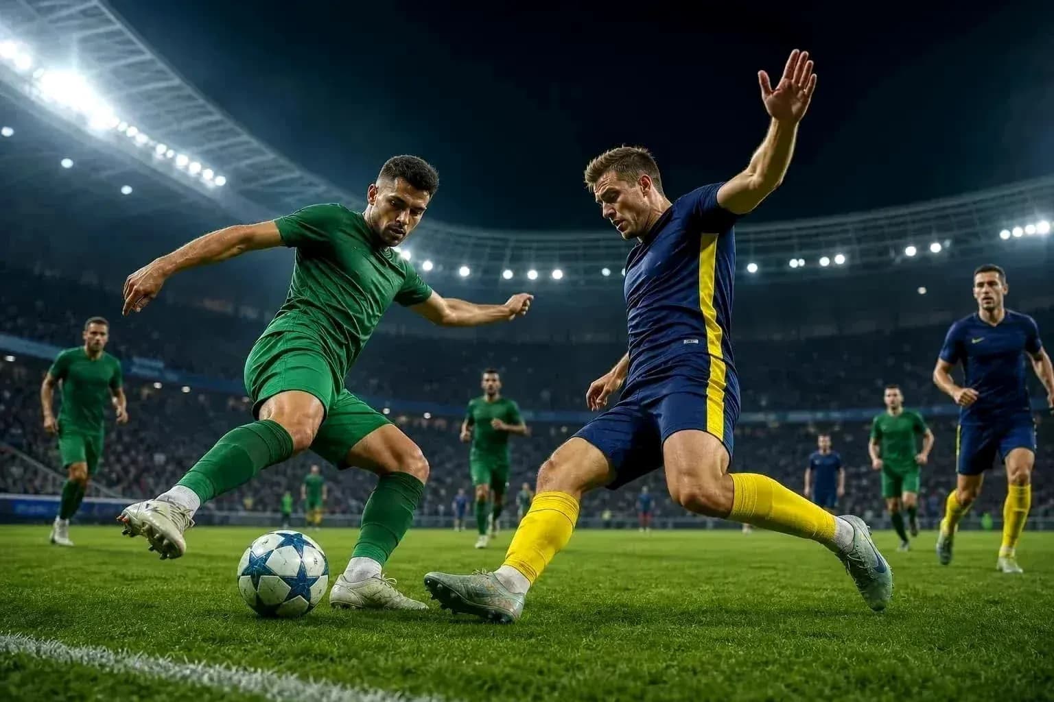Kairat Almaty və Omonia Nicosia oyunu