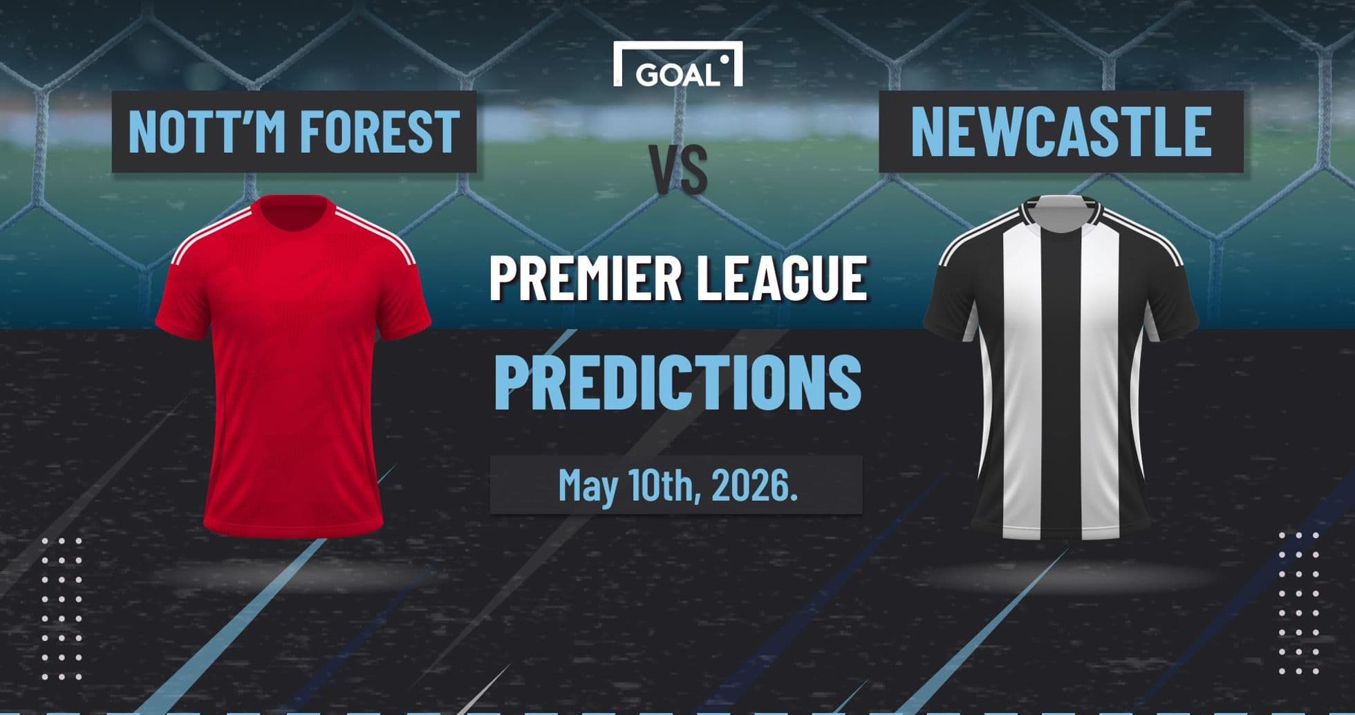 Nott'm Forest vs Newcastle Premier League predictions graphic