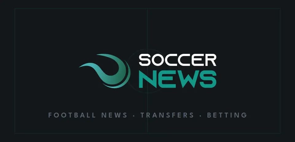 Soccer News logo with football-related text