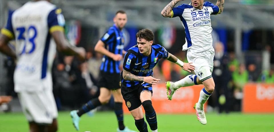 İnter və Hellas Verona matçı zamanı oyun
