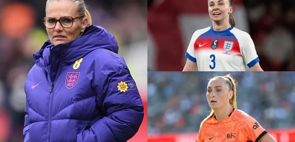 Three women in football attire during matches