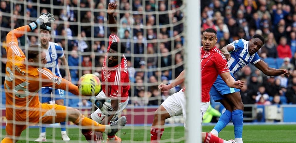 Brighton Premier League-də Nottingham Forest-i 2:1 məğlub etdi