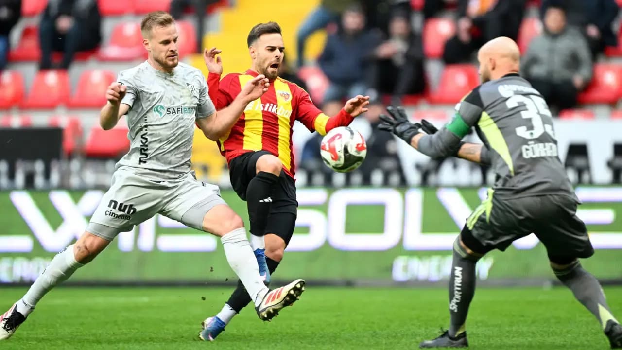 Kayserispor 1–2 Kocaelispor: D. Agyei-nin dublü ilə qələbə