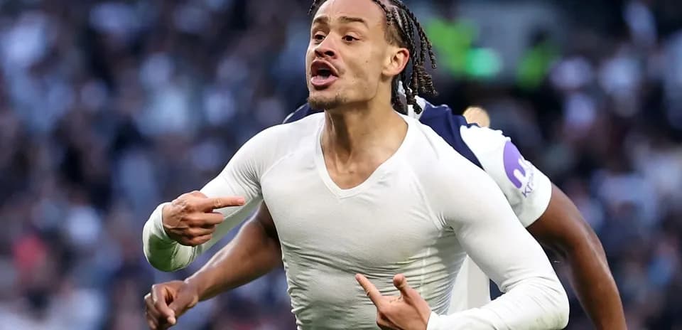 Player celebrating passionately after scoring a goal