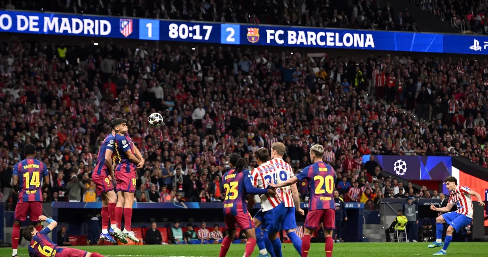 Atletiko Madrid və Barselona arasında futbol matçı