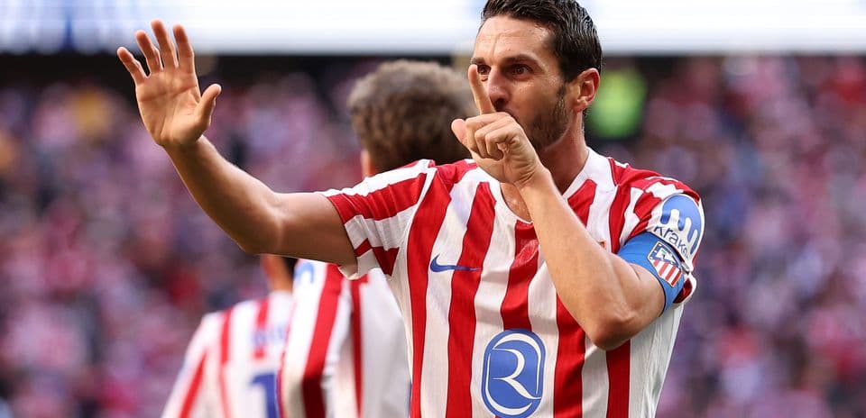 Atletiko Madrid futbolçusu qolu qeyd edir