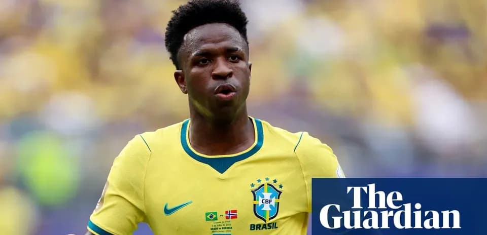 Futbolçu Vinícius Júnior Brasil formasında meydanda