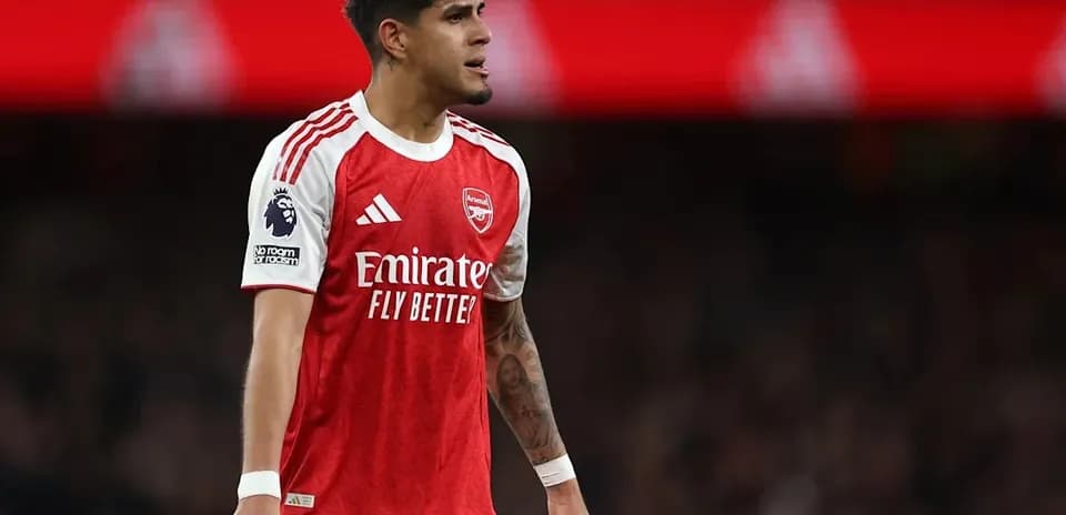 Arsenal player on the pitch during match
