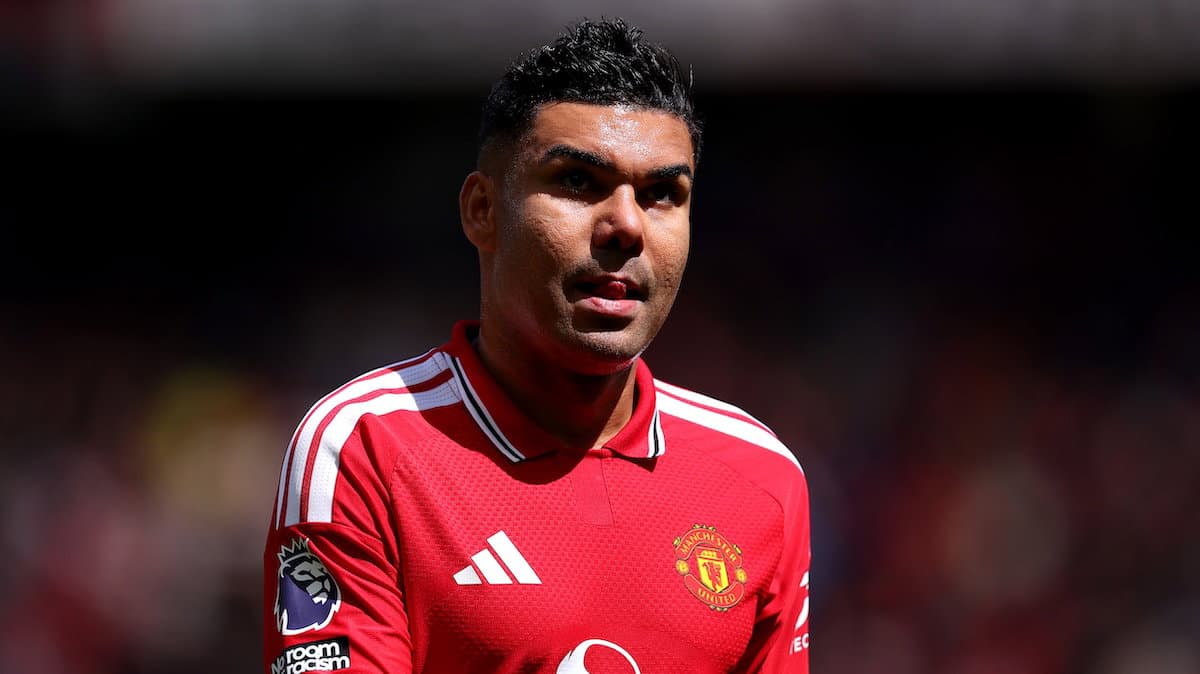 Futbolçu Casemiro Manchester United formasında