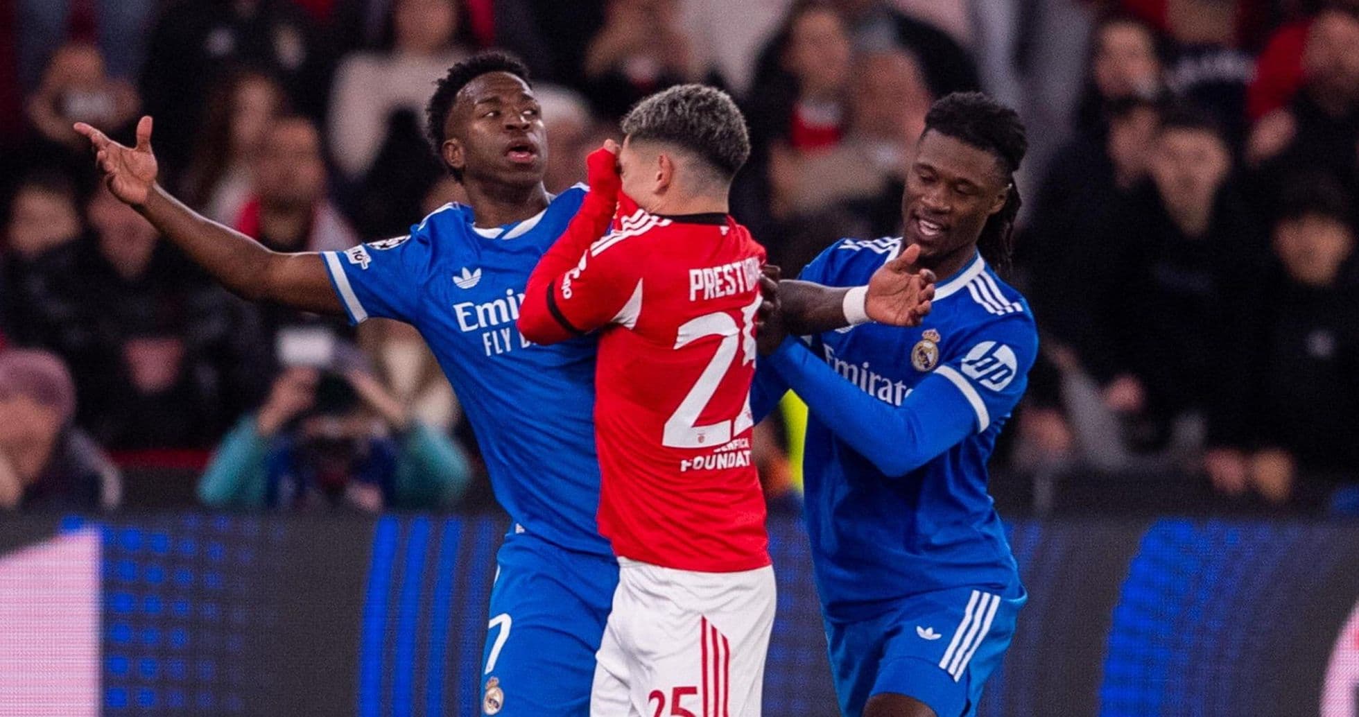 Benfica 0–1 Real Madrid: Vinícius Júniorun Qolu