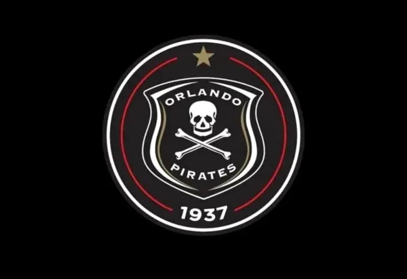 Orlando Pirates football club logo with skull and crossbones