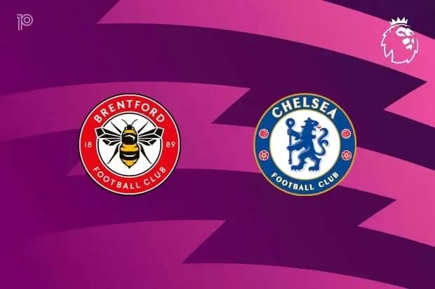 Brentford and Chelsea football club logos