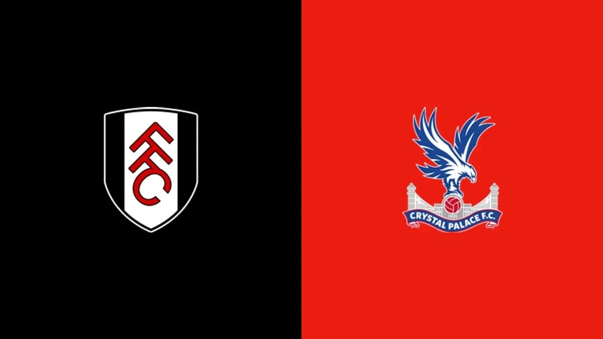 Fulham and Crystal Palace club logos side by side