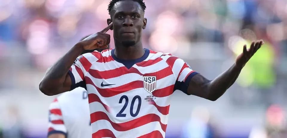 USA player celebrating during a match