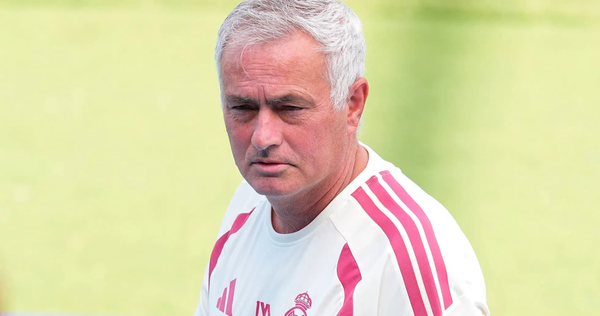 Mourinho during training session at Real Madrid