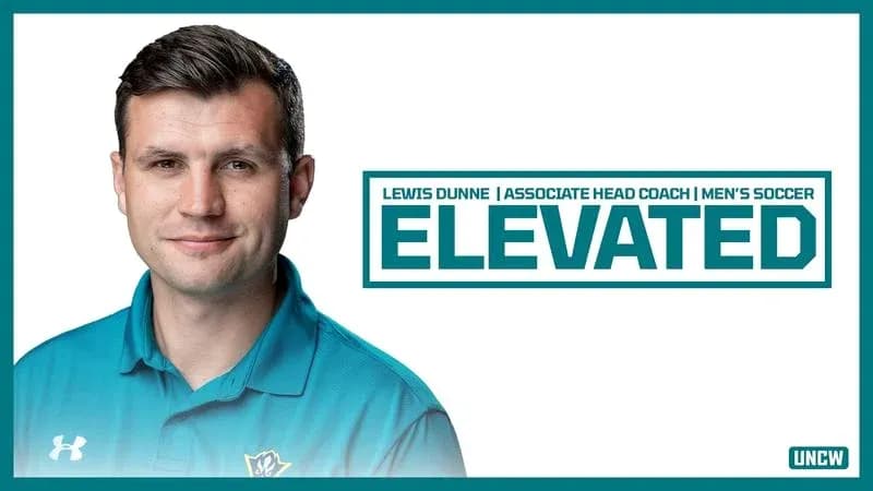 Lewis Dunne, UNCW men's soccer associate head coach
