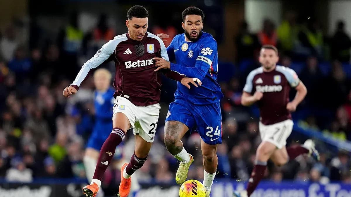 Aston Villa və Chelsea arasında Premier League qarşılaşması: 1:4