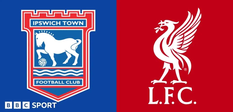 Ipswich Town and Liverpool football club logos
