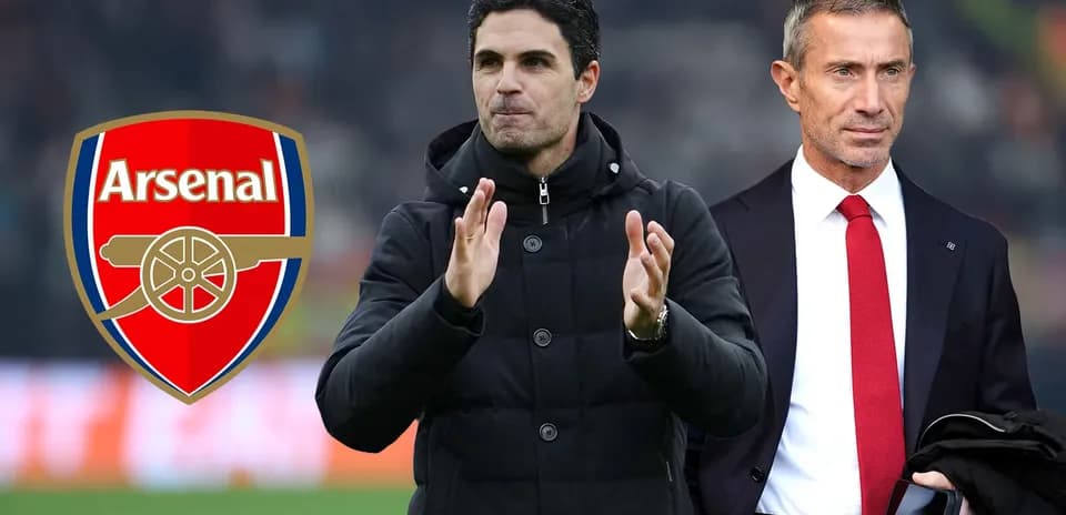 Arsenal managers Mikel Arteta and Michael Preetz