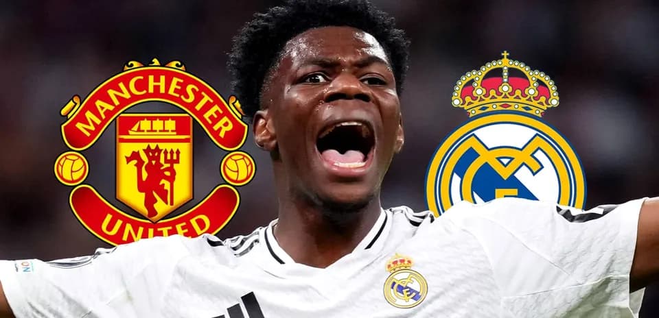 Oyunçu Real Madrid formasında sevinclə bağırır
