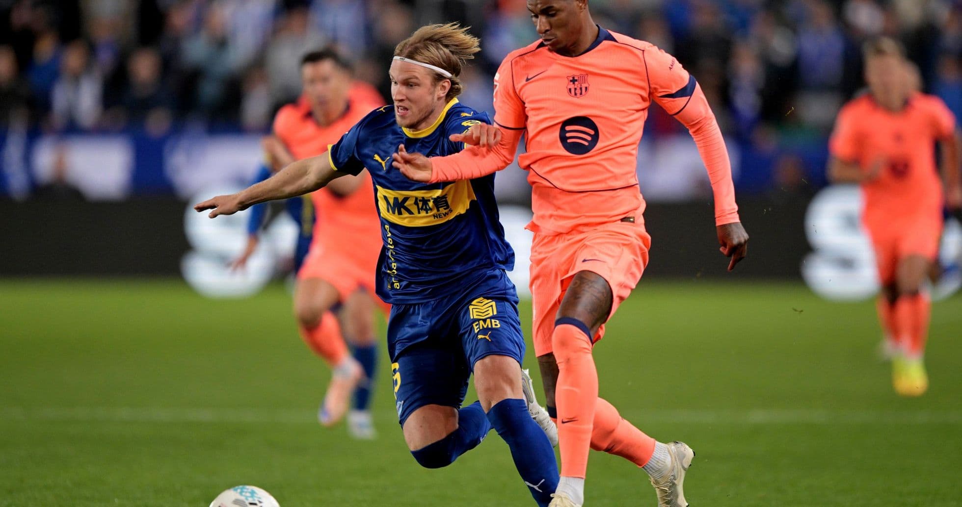 Alaves və Barcelona futbol oyunu
