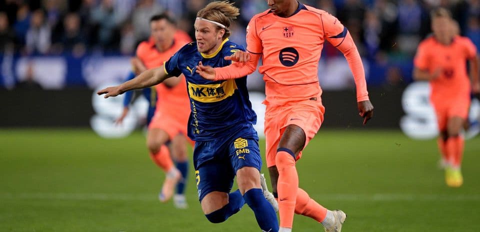 Alaves və Barcelona futbol oyunu