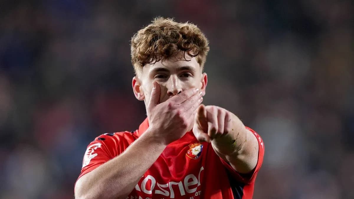 Player celebrating with hand gesture on field