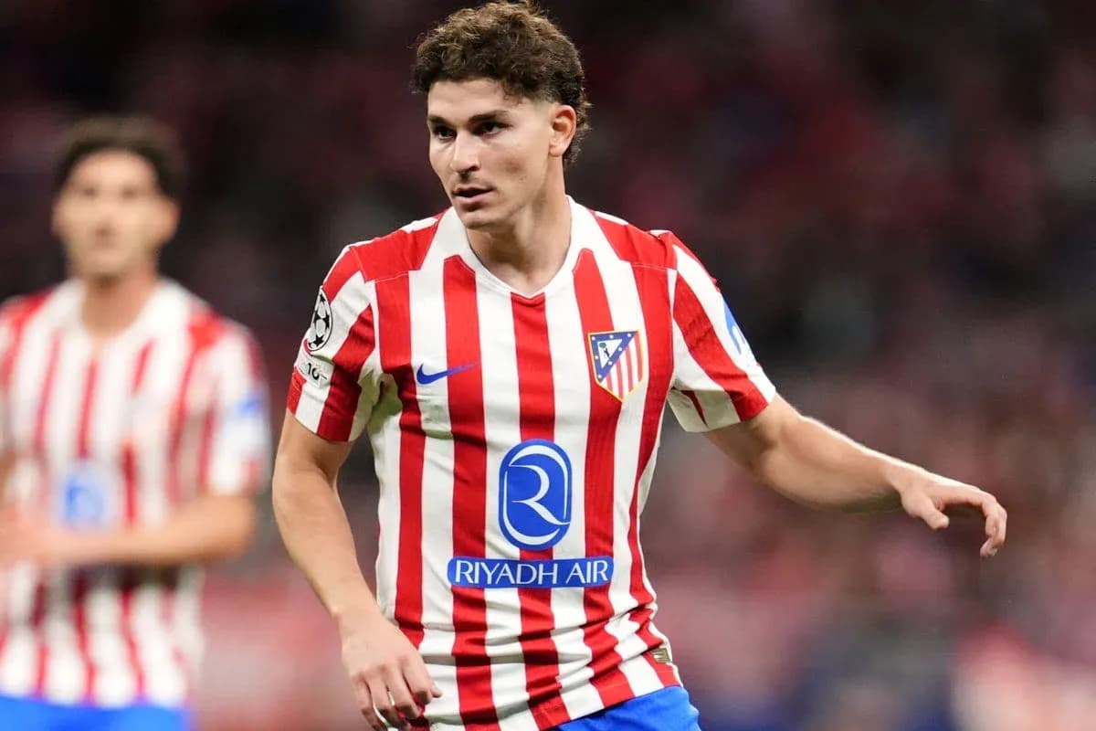 Atletico Madrid player in action during match