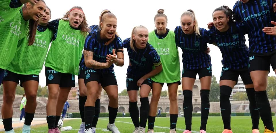Inter Milano W komandası mübarizə üçün hazırlaşır