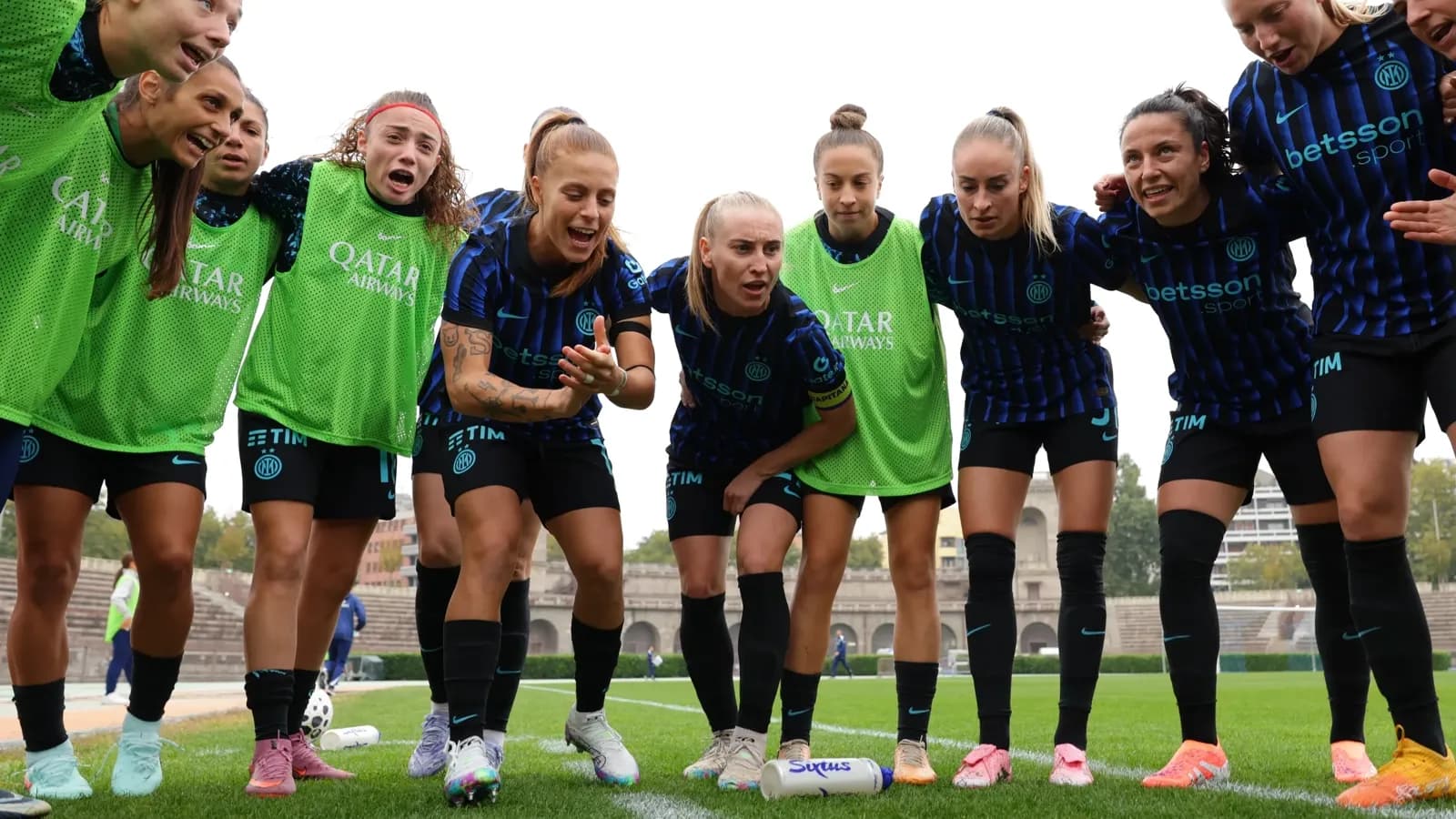 Inter Milano W komandası mübarizə üçün hazırlaşır