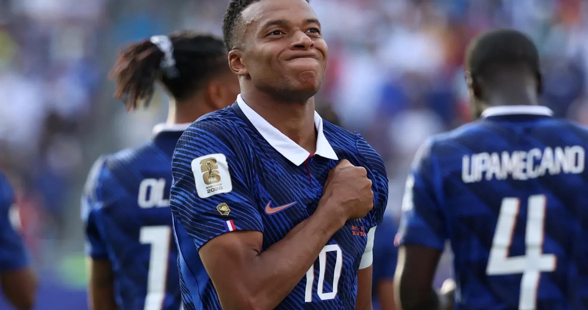 Fransa futbolçusu oyun zamanı