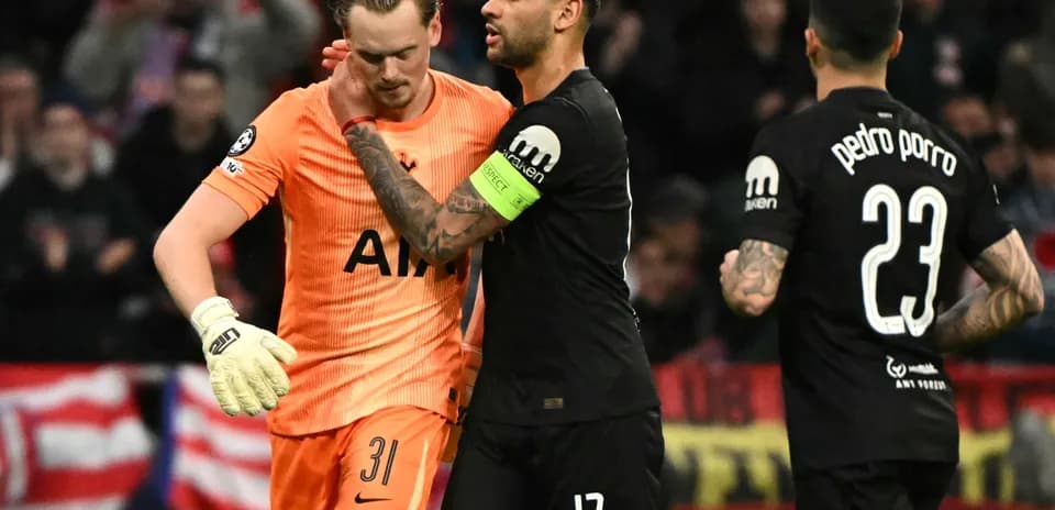 Tottenham və Atletico Madrid oyunçuları arasında qarşılıqlı dəstək