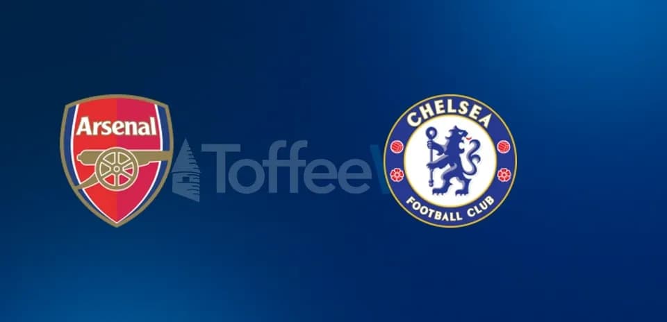 Arsenal and Chelsea football club logos