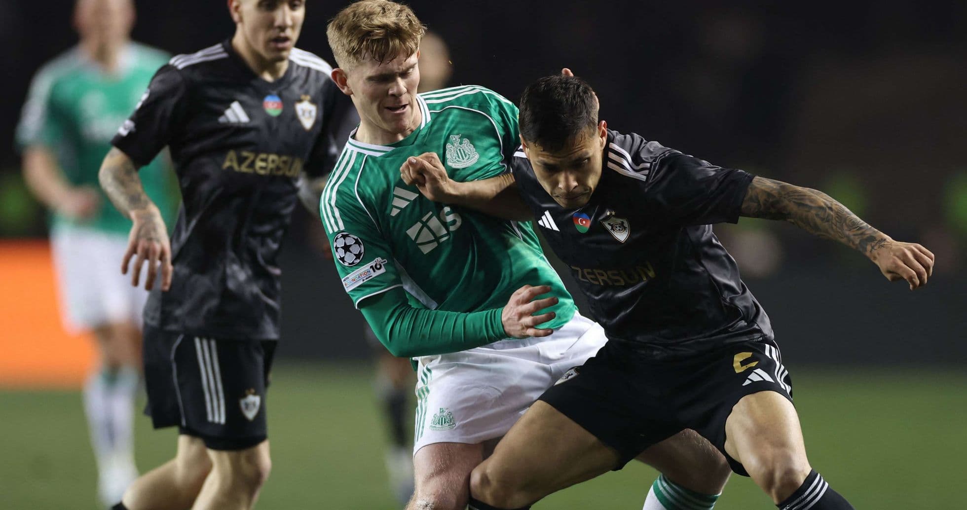 Newcastle və Qarabag UEFA Champions League 1/16-final qarşılaşması