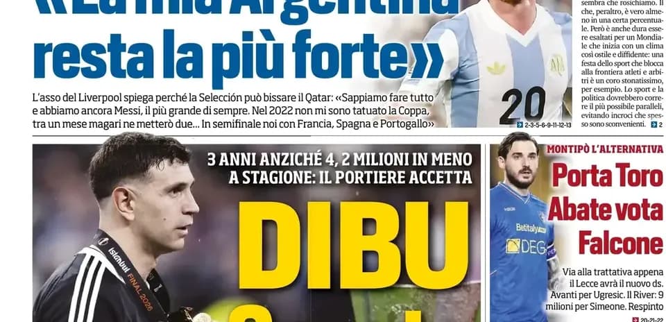 Argentinian player discussing national team's strength