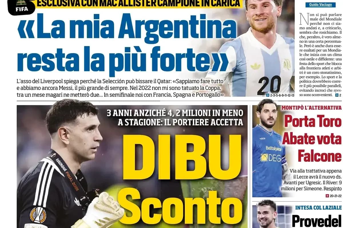 Argentinian player discussing national team's strength