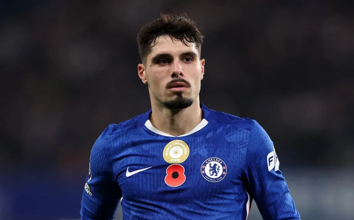 Chelsea player in blue jersey during match Chelsea player in blue jersey during match