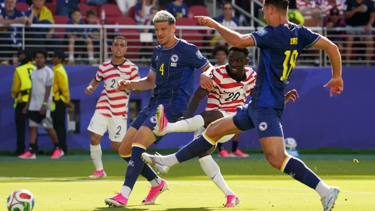 USA və Bosniya və Herseqovina futbol oyunu