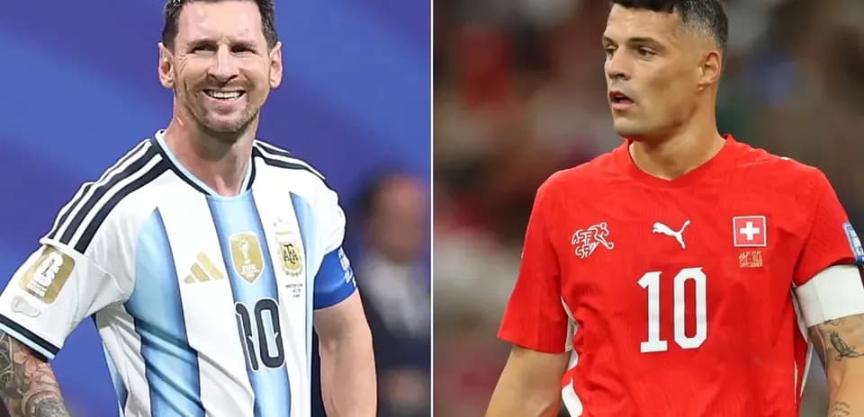 Messi və Şaka qarşılaşması Dünya Kubokunda