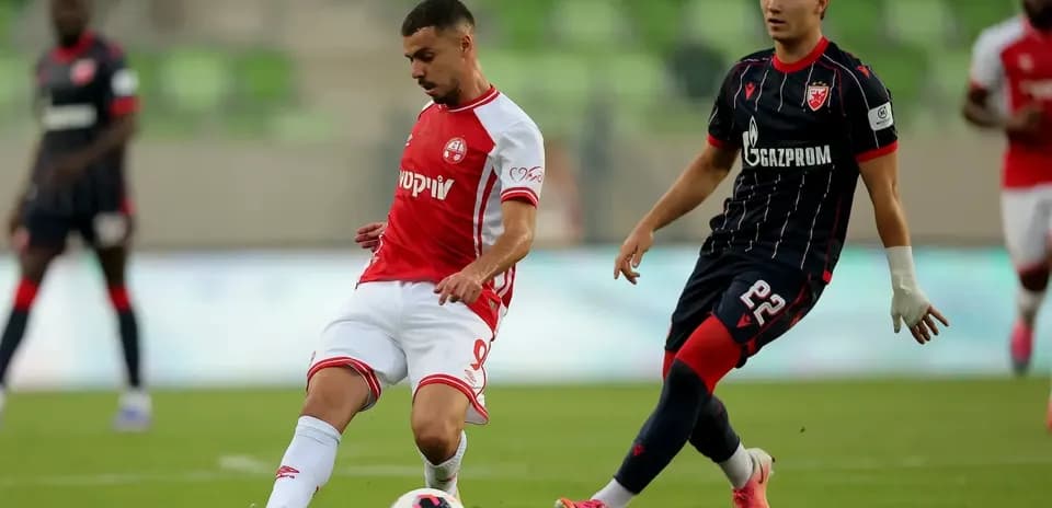 FK Crvena Zvezda və Hapoel Beer Sheva oyunu