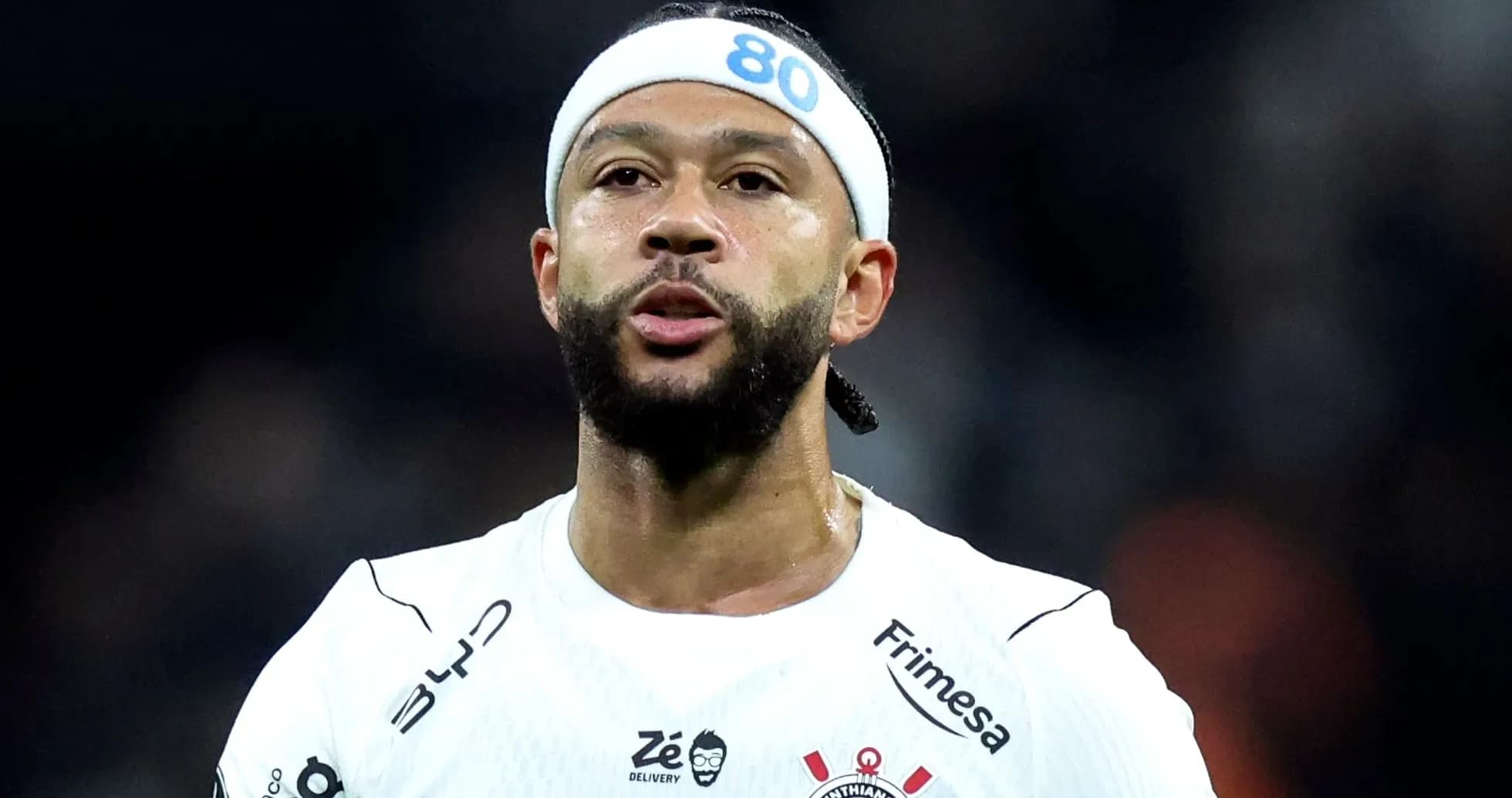 Futbolçu, Corinthians formasında, oyun zamanı