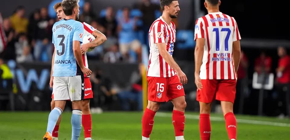 Atletiko Madrid və Selta Vigo futbol oyunu